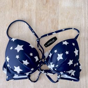 Adore me, blue swim top size 32B